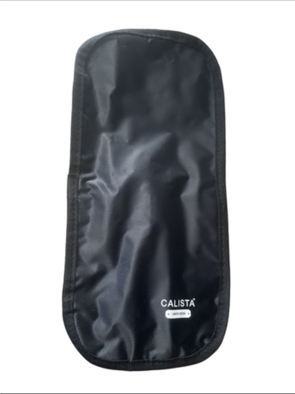 Calista Black Heat-Resistant Zippered Travel Storage Bag For Hot Round Brush